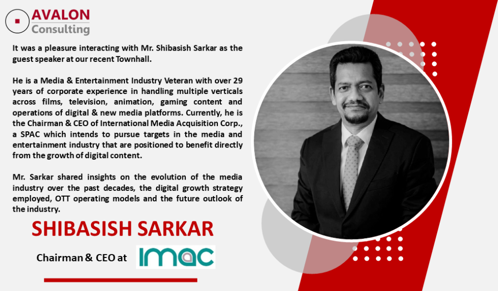 Townhall guest speaker – Mr. Mr Shibasish Sarkar, Chairman and CEO of ...